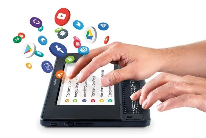 BrailleNote Touch Plus 32 - Vista principal
